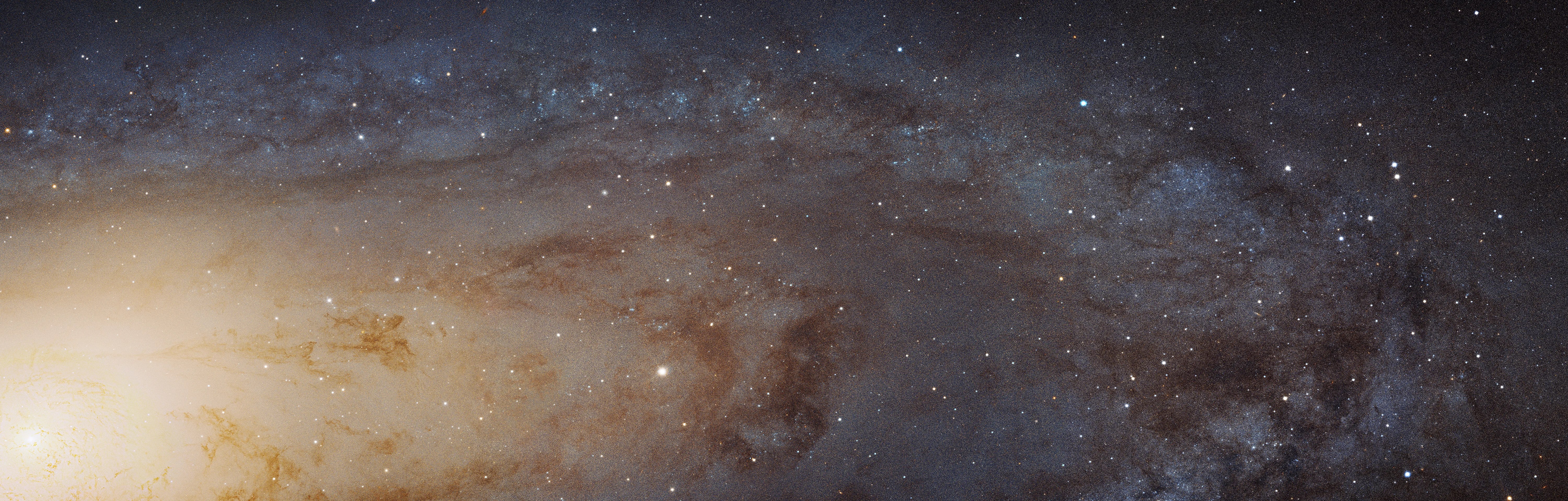 The Andromeda Galaxy (M31), the nearest spiral galaxy to the Milky Way